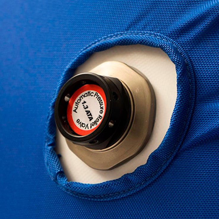 Vertical Mini Ultra Hyperbaric Oxygen Chamber – 1.4 ATA