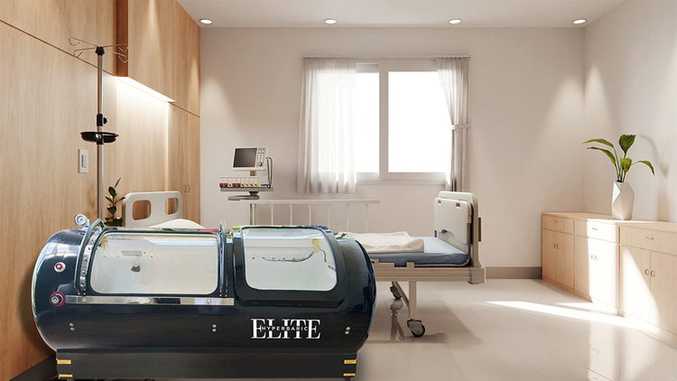 "Elite Ultra 2 36-Inch Hard Shell Hyperbaric Oxygen Chamber 2.0 ATA"