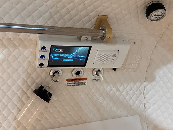 40-Inch Black Hard Shell Hyperbaric Oxygen Chamber – 2.0 ATA