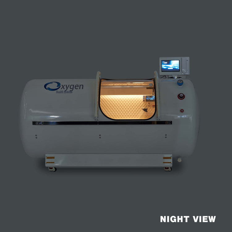 40-Inch White Hard Shell Hyperbaric Oxygen Chamber – 2.0 ATA
