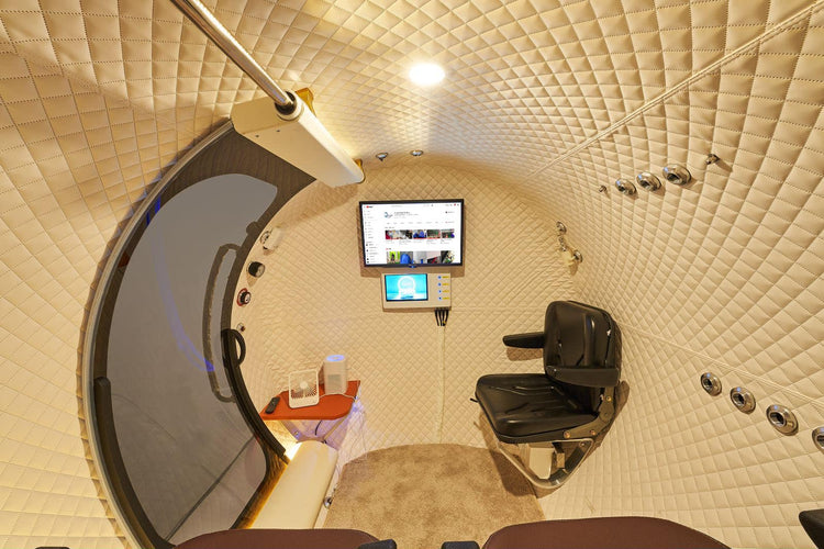 63-Inch Multiplace Hard Shell Hyperbaric Oxygen Chamber – 1.6 ATA