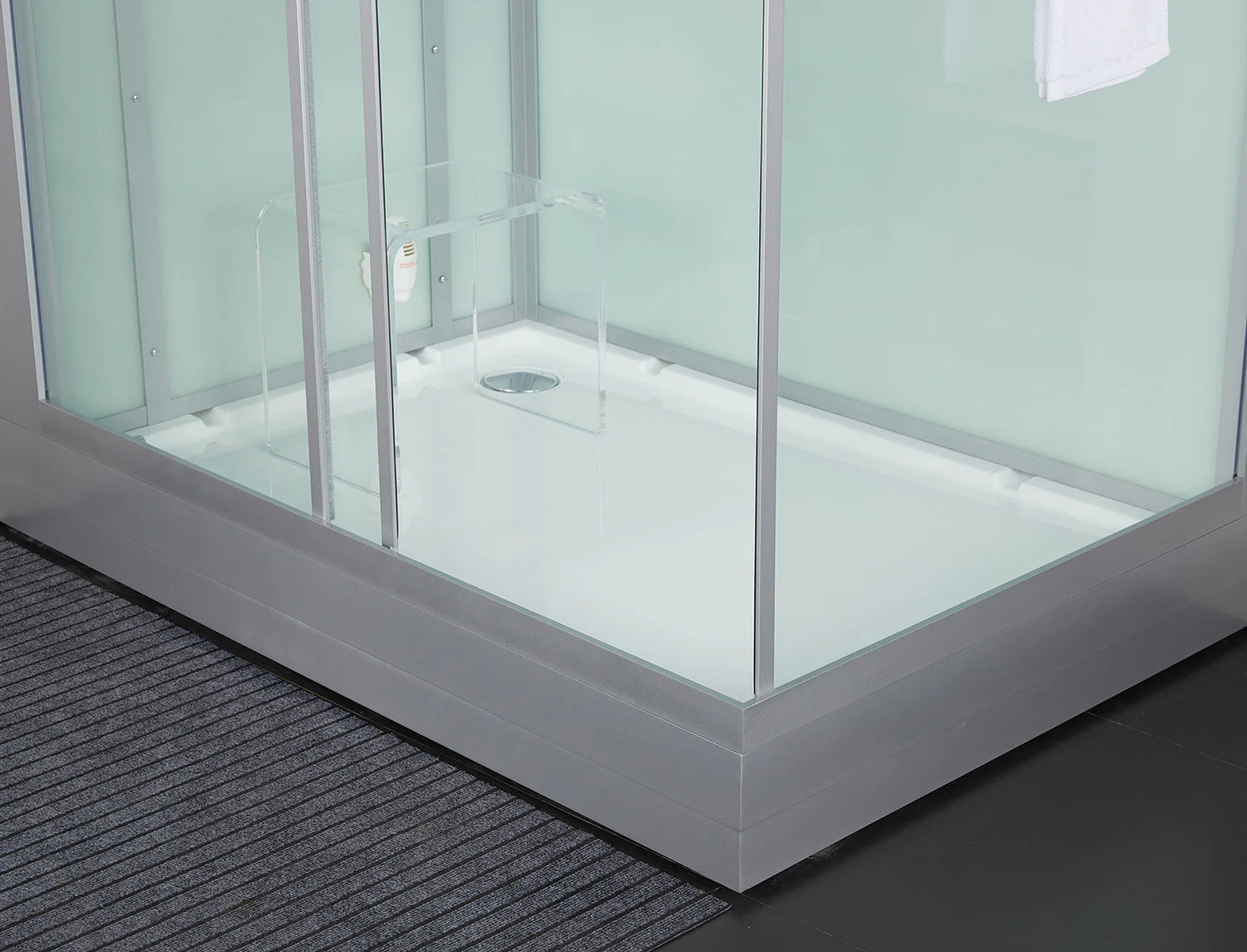 Anzio Left Steam Shower