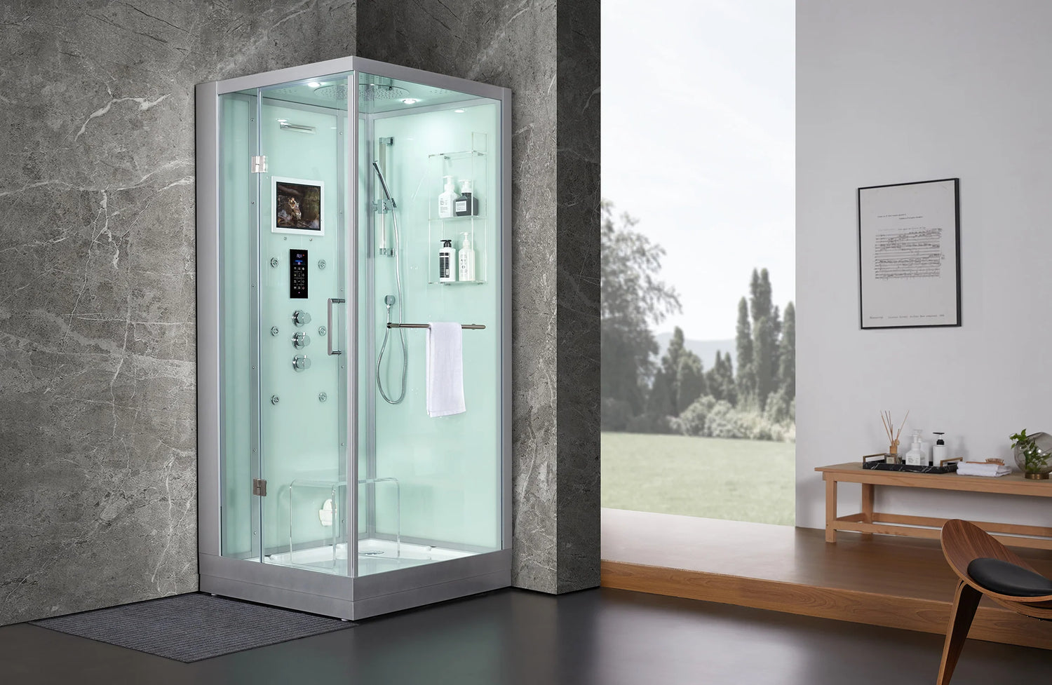 Platinum Arezzo left Steam Shower