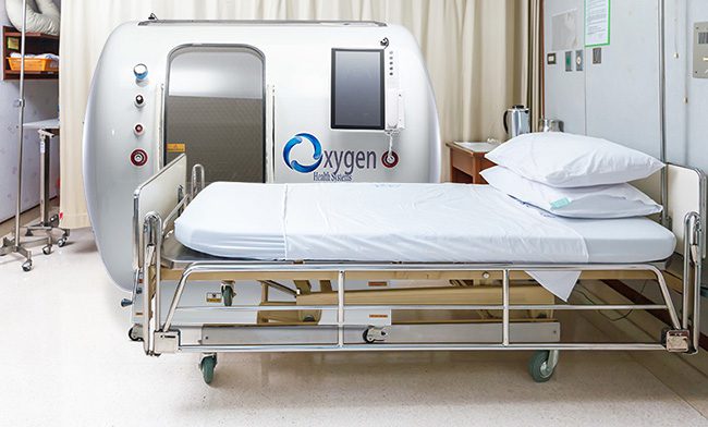 44-Inch Hyperbaric Chamber – 2.0 ATA Multiplace Walk-In Hard Shell