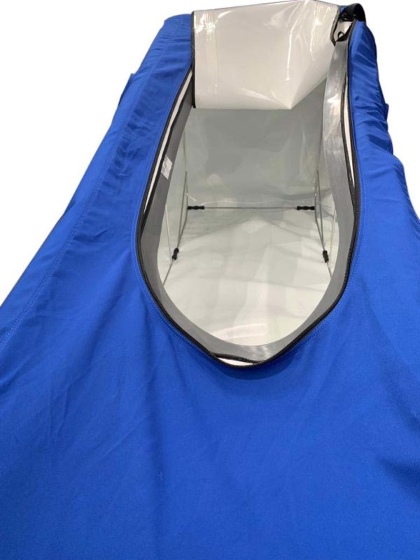 OxyFlow 88-Inch Sitting Soft Hyperbaric Oxygen Chamber – 1.4 ATA