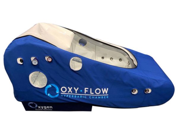OxyFlow 88-Inch Sitting Soft Hyperbaric Oxygen Chamber – 1.4 ATA