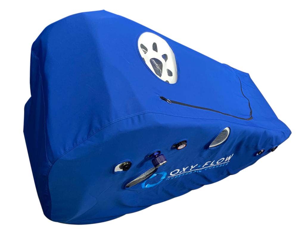 OxyFlow 88-Inch Sitting Soft Hyperbaric Oxygen Chamber – 1.4 ATA