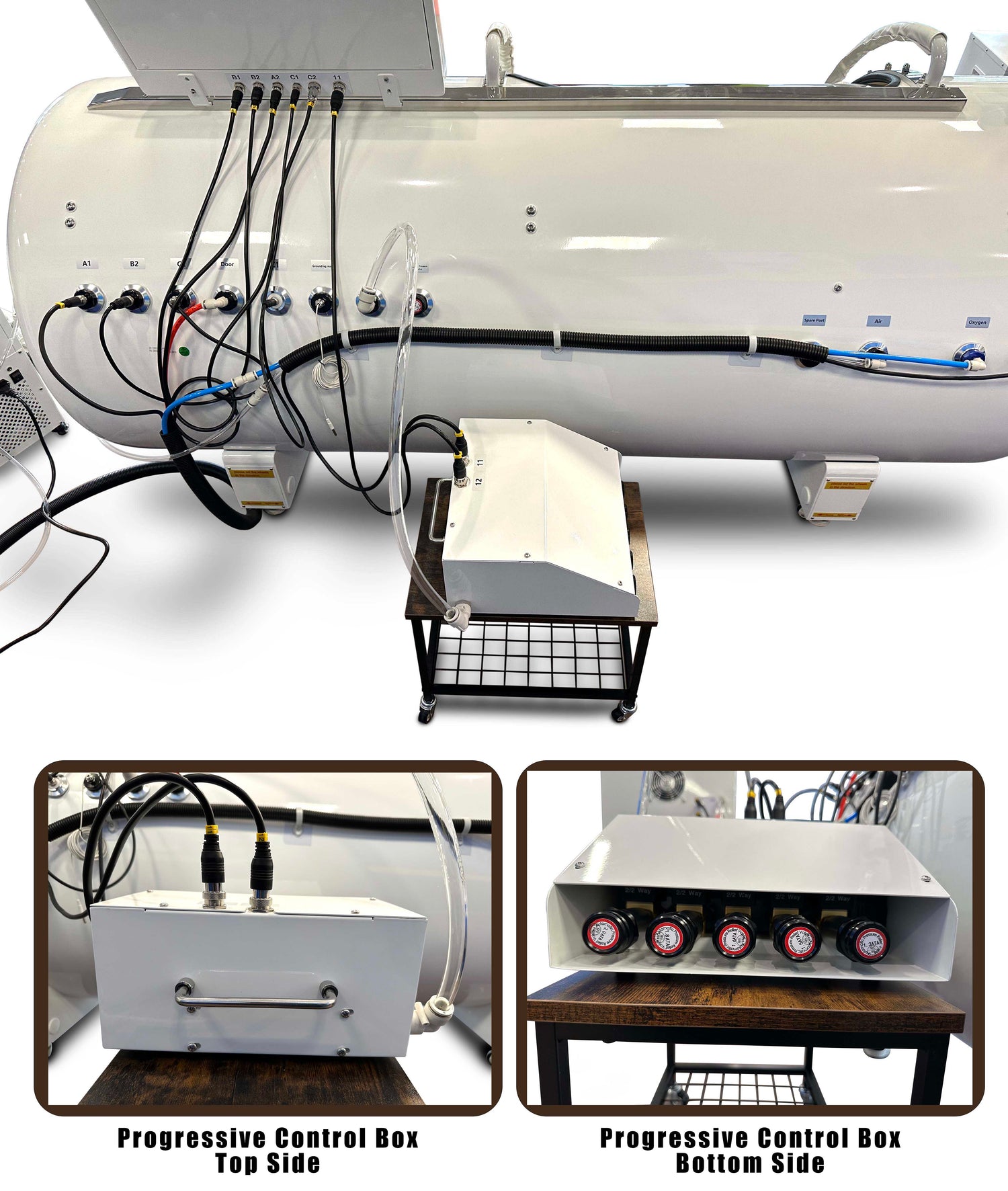 High Pressure 3.0 ATA 31.5-Inch Hard Hyperbaric Chamber