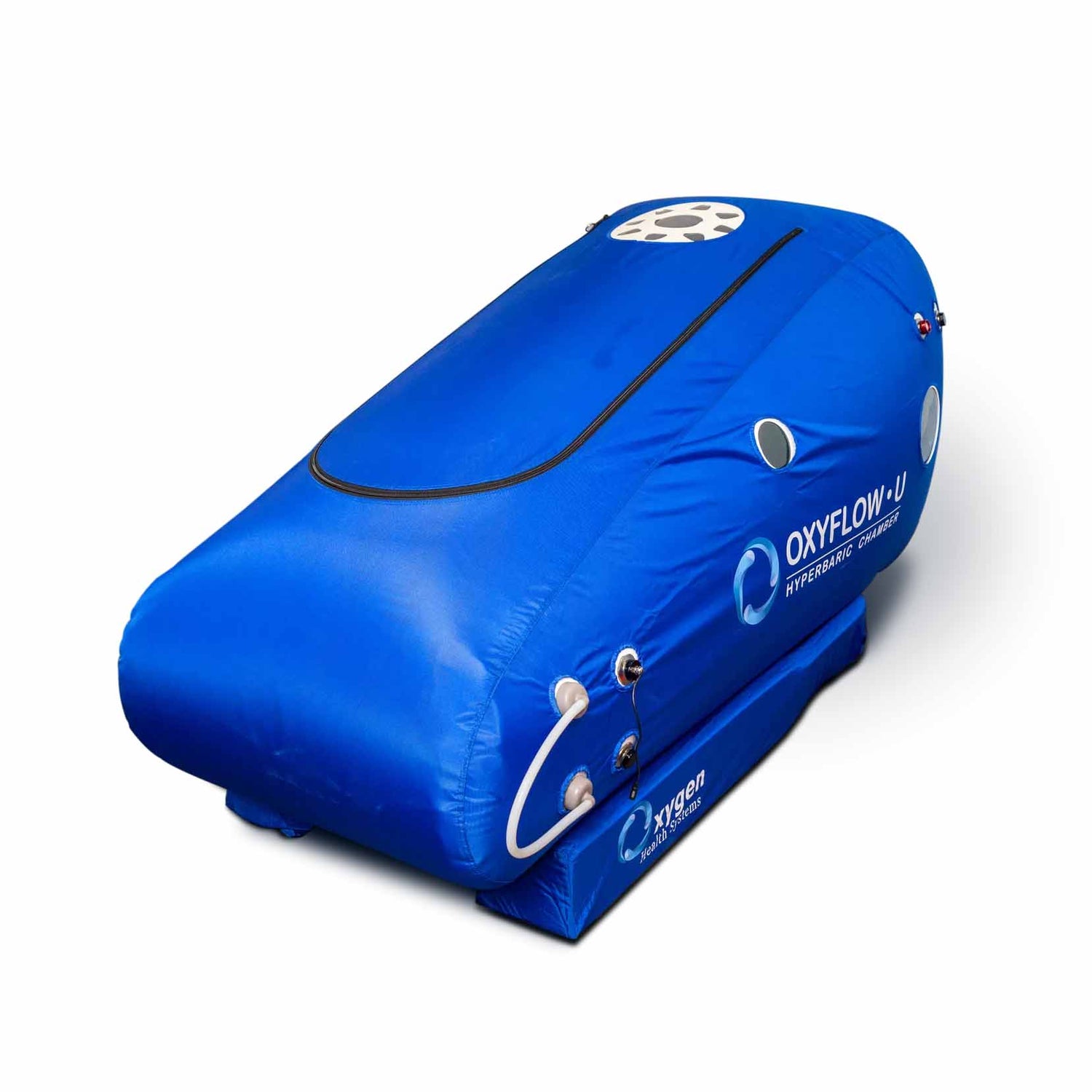 OxyFlow 88-Inch Sitting Soft Hyperbaric Oxygen Chamber – 1.4 ATA
