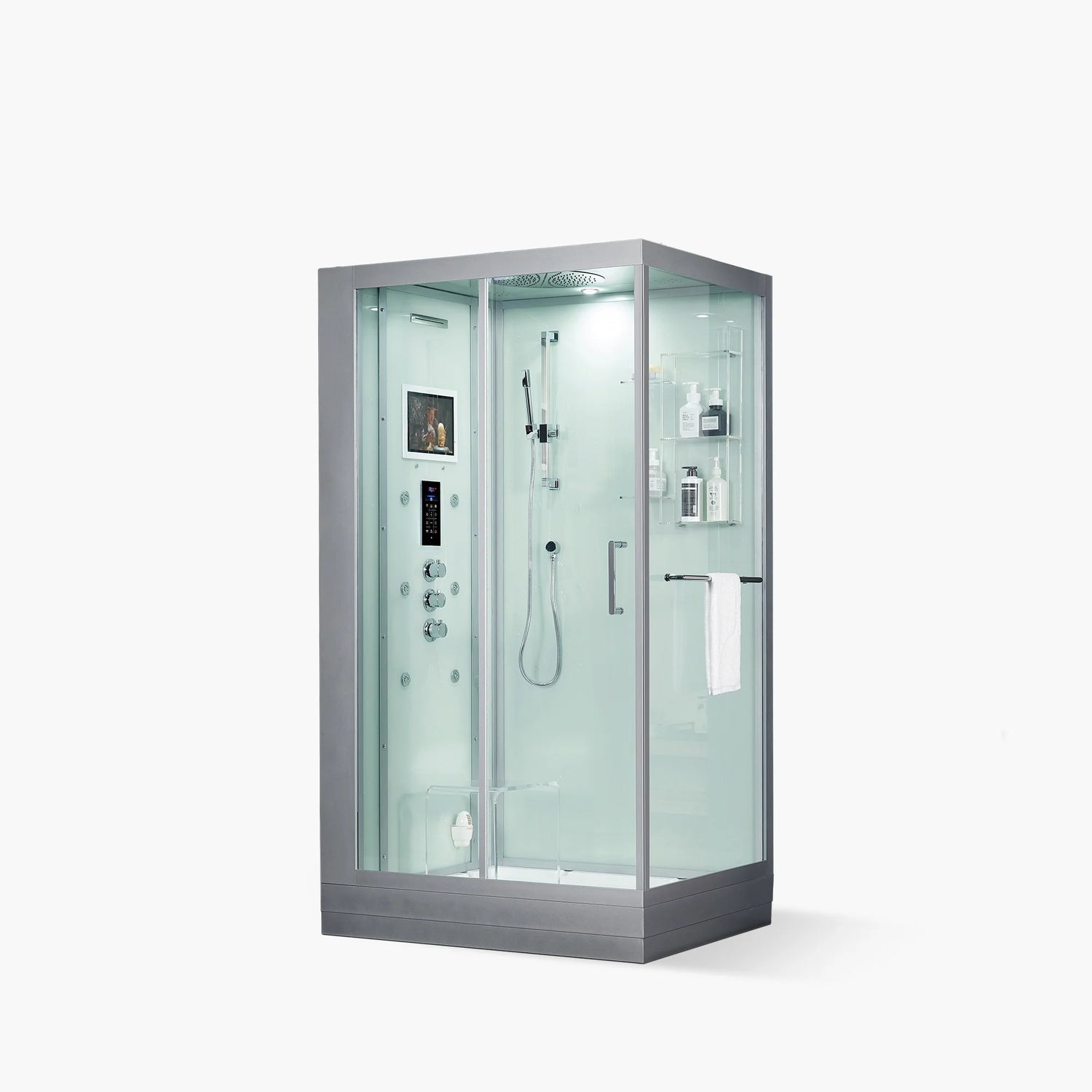 Platinum Lucca Left Steam Shower
