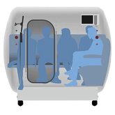 64D Hyperbaric Oxygen Chamber – 64″ x 79″ Multiplace Hard Shell – 2.0 ATA
