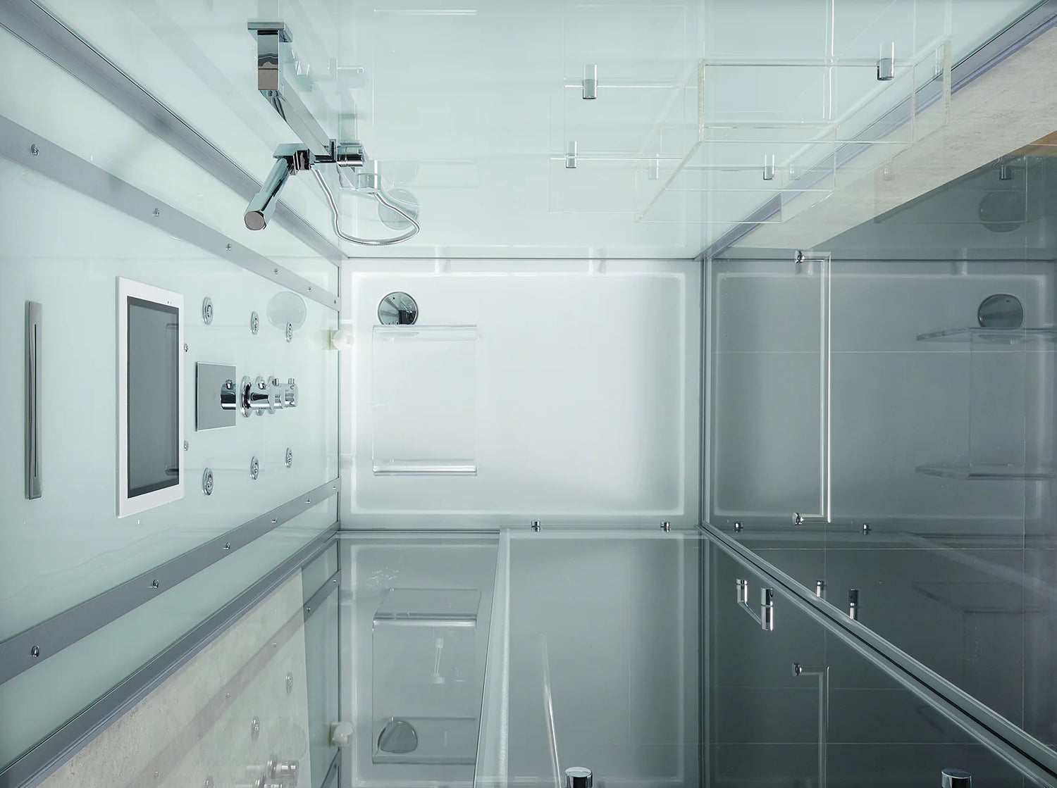 Platinum Lucca Right Steam Shower