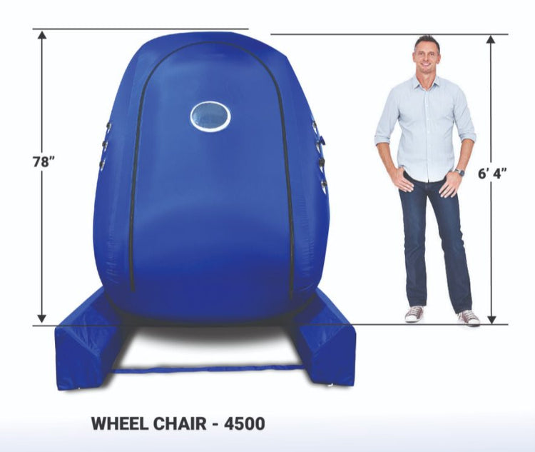 XLT MC4400A Wheelchair Vertical Hyperbaric Chamber – 1.4 ATA