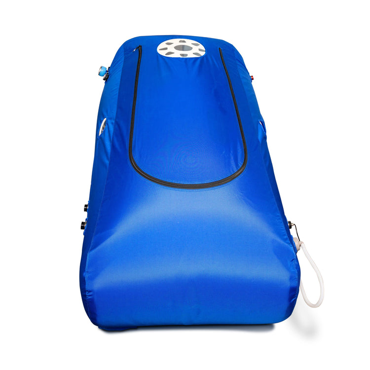 OxyFlow 88-Inch Sitting Soft Hyperbaric Oxygen Chamber – 1.4 ATA